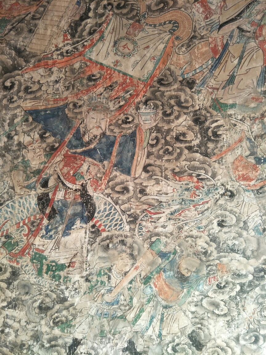 在延庆沈家营镇下花园村发现了一处内容颇为完整的龙王庙壁画,经初步