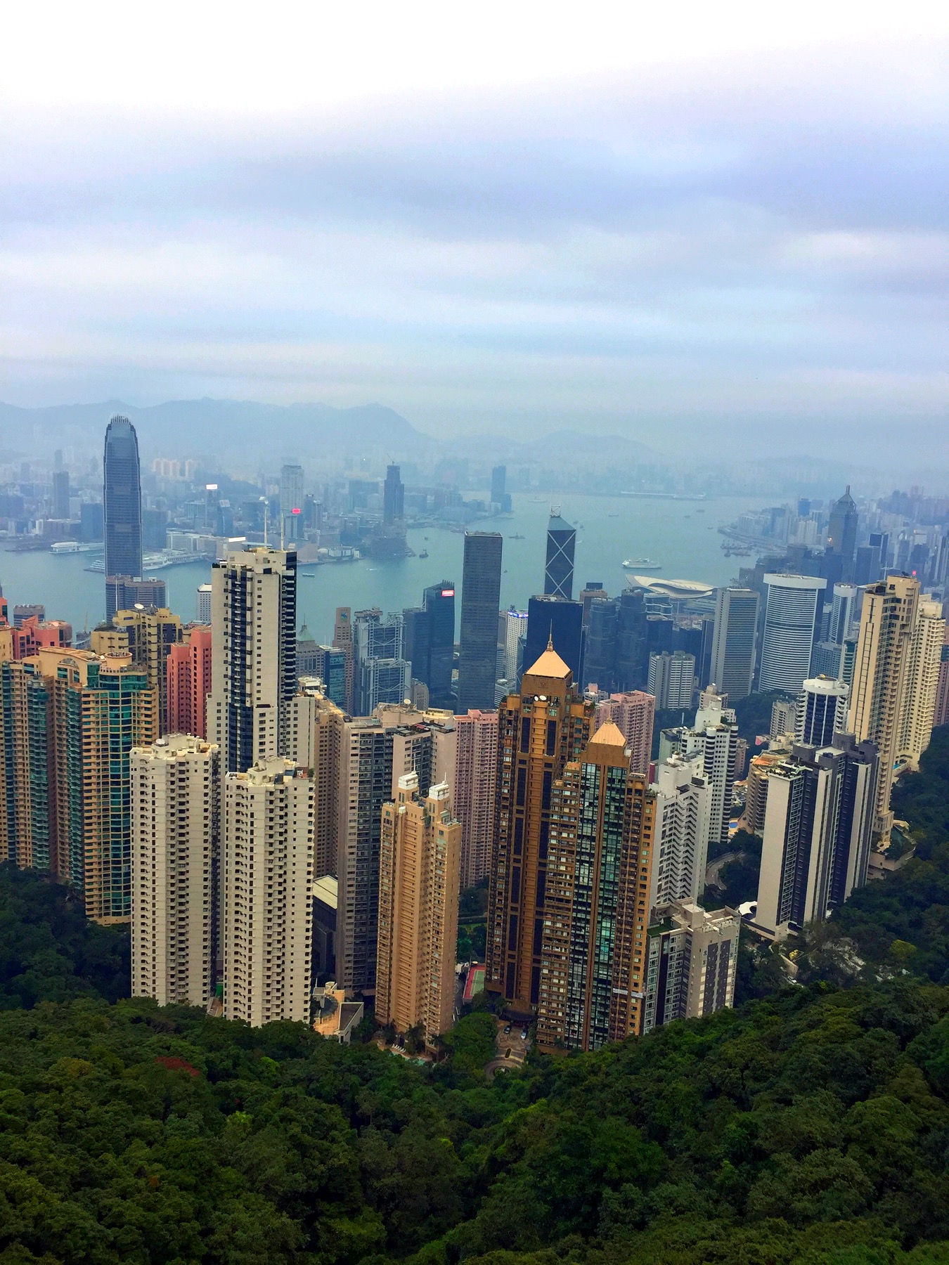 香港太平山顶        