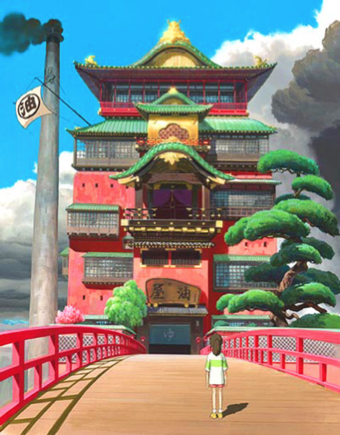道后温泉也是宫崎骏《千与千寻》中"油屋"的原型.