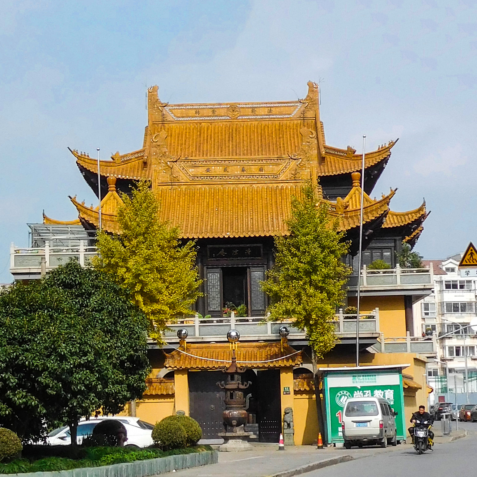 福泉古寺千年古银杏,上海旅游攻略 马蜂窝