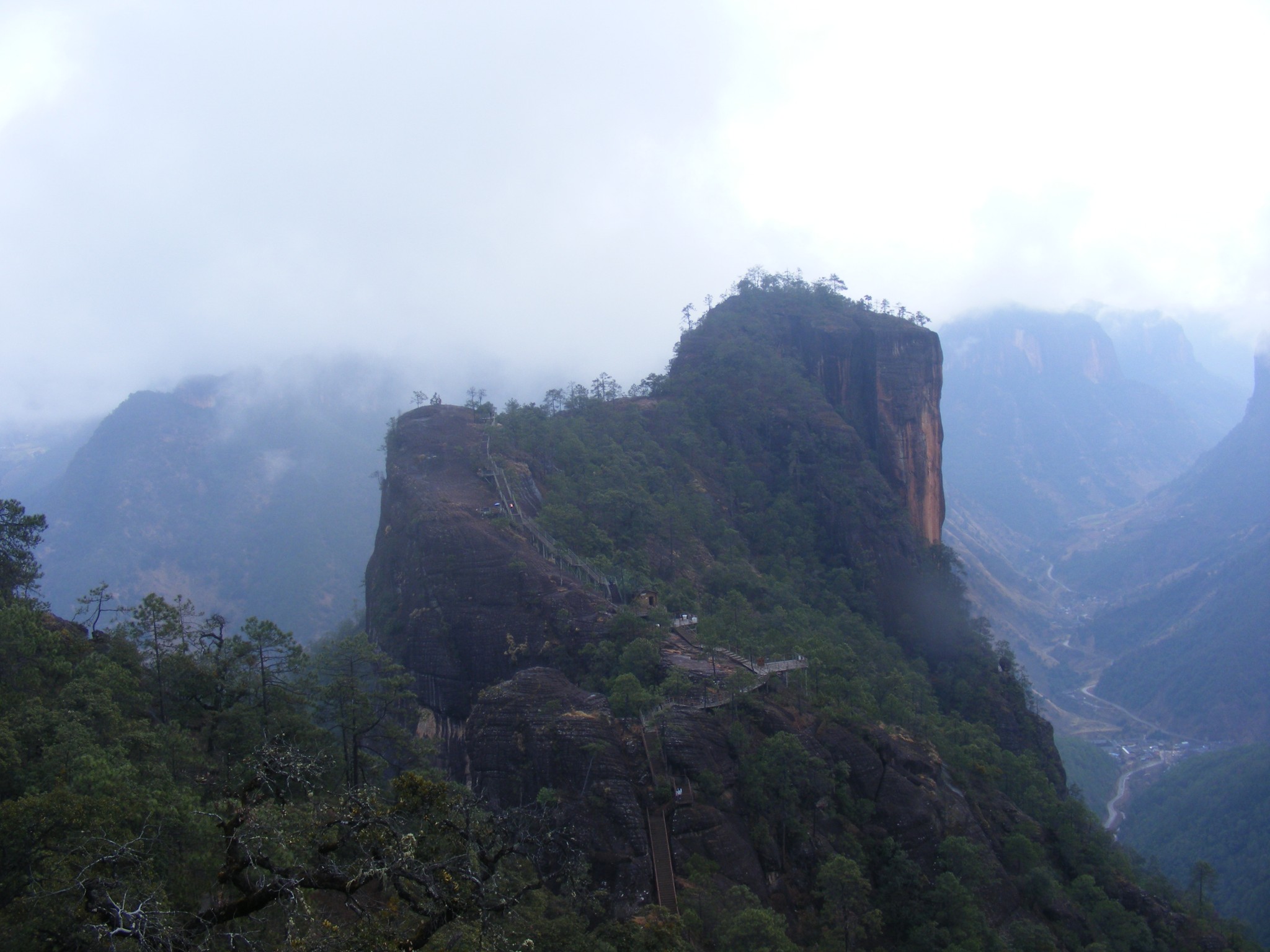 2017-3-8游丽江老君山黎明景区 2---黎明千龟山景区线