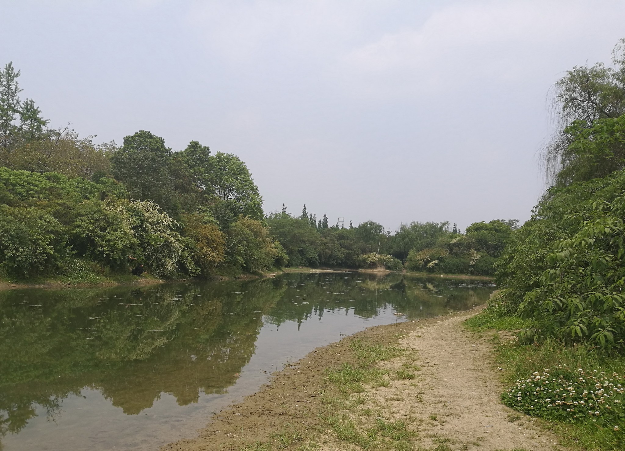 成都升仙湖和沙河景观