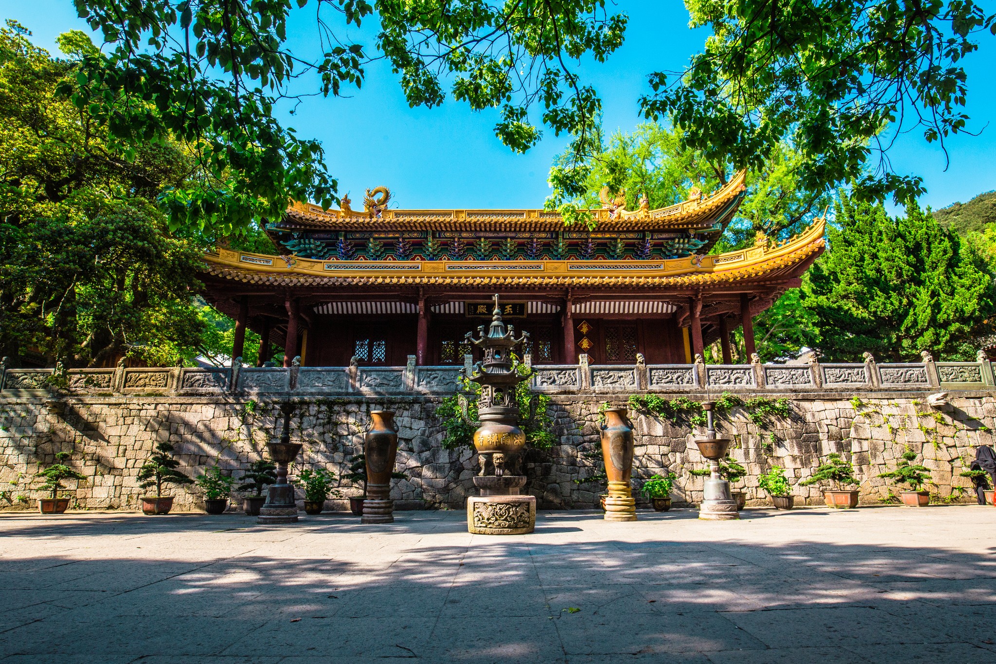 舟山 自由行攻略                      法雨寺在普陀山又名后寺,就没