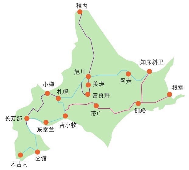 8971510天亲子自由行-美瑛,富良野,星野,函馆,小樽,札幌,北海道