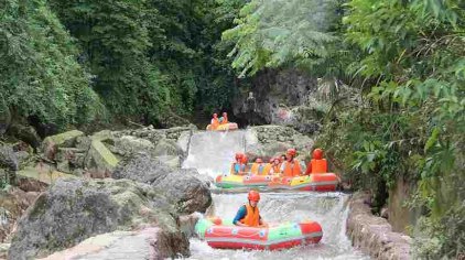 成都九龙峡漂流门票