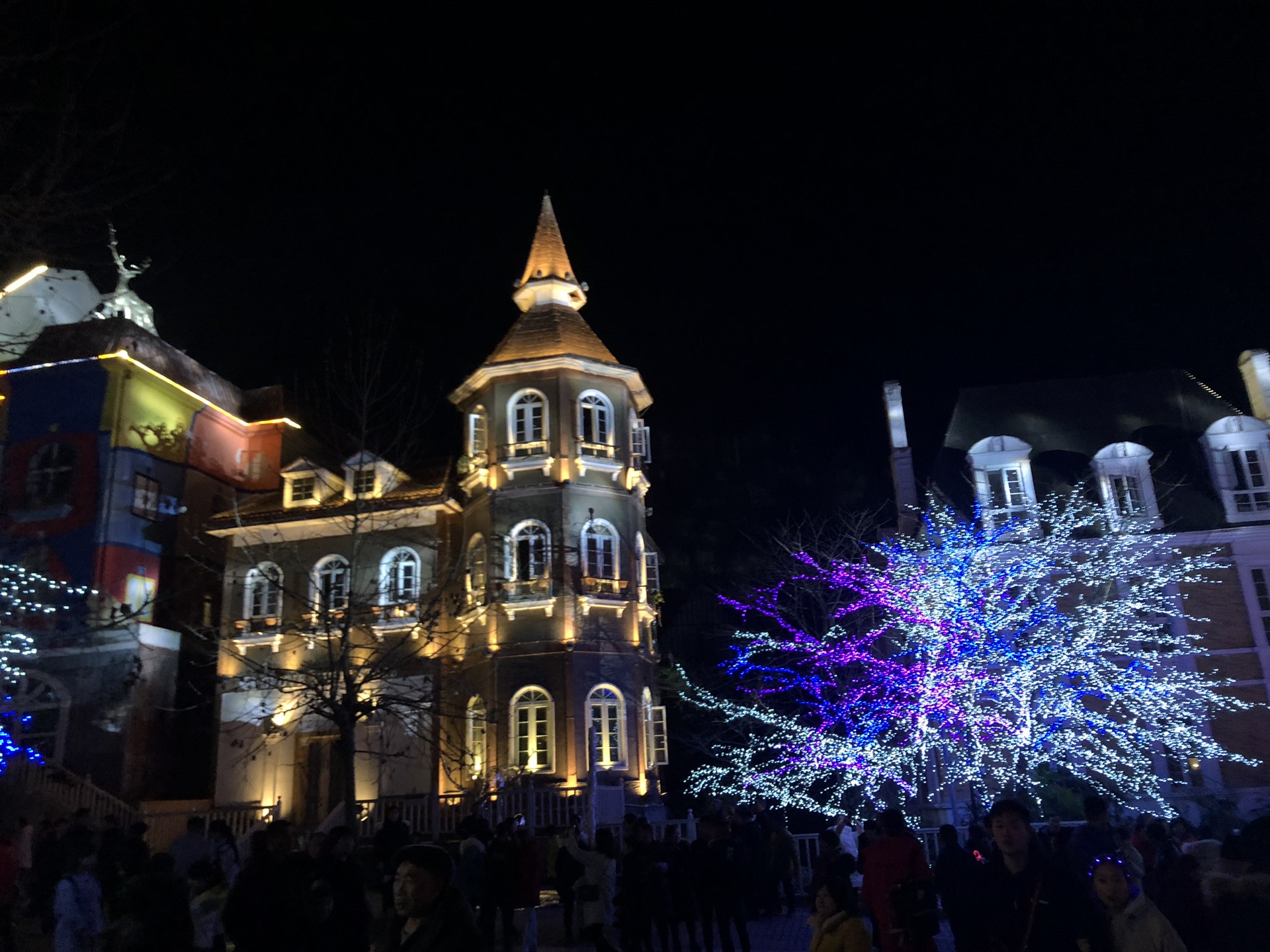 白鹿镇的夜景,彭州自助游攻略 - 马蜂窝