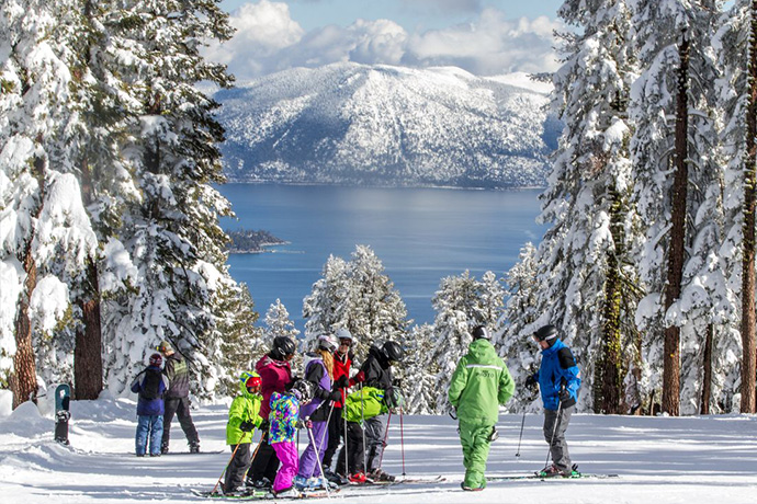 加利福尼亚州太浩湖北极星滑雪场(northstar california resort)地图