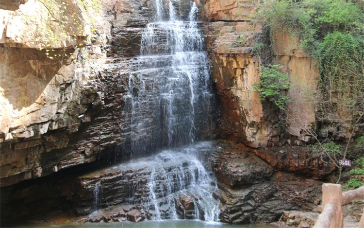 河南新密伏羲山大峡谷纯玩一日游(卧龙台 沐云梯 蛟龙