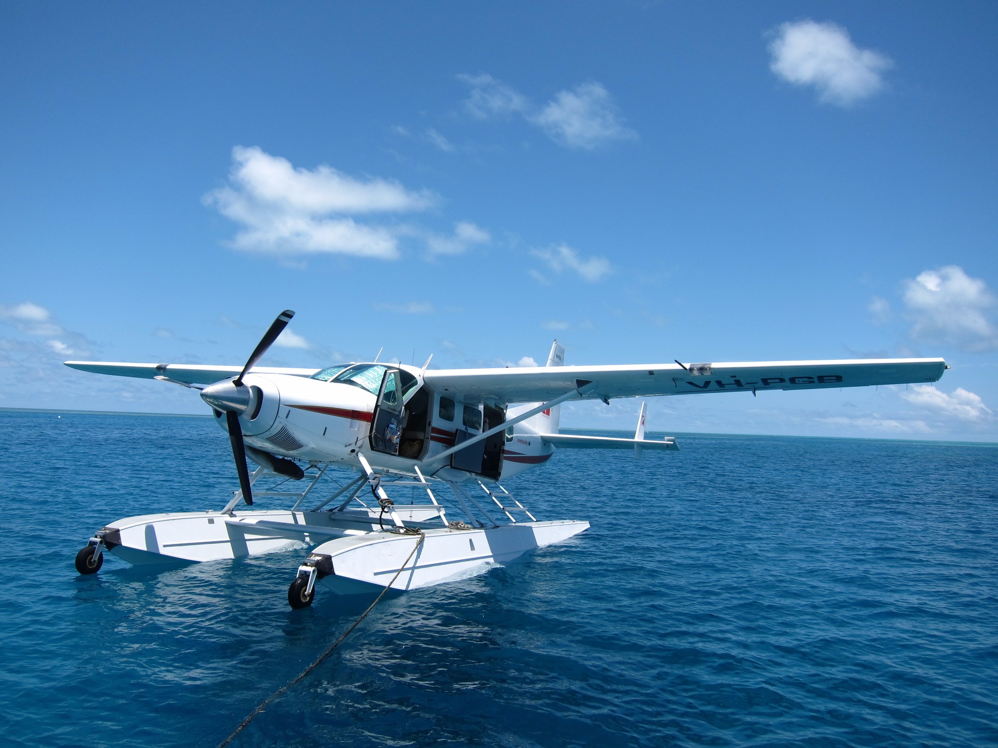 水上飞机大堡礁探险游 air whitsundays 心型大堡礁发现者