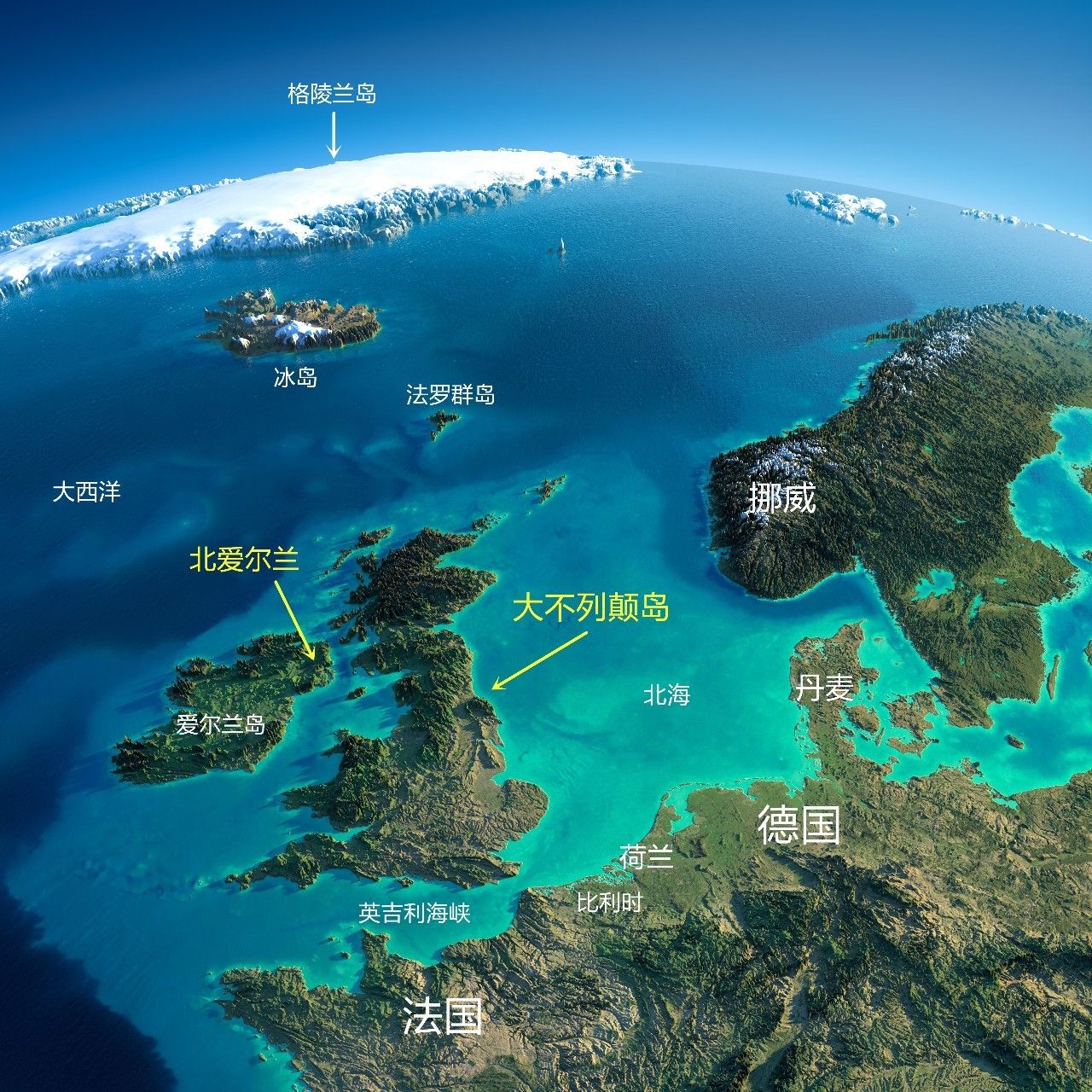 公里  与中国广西面积相当  南部为英吉利海峡,紧邻法国  东部为北海