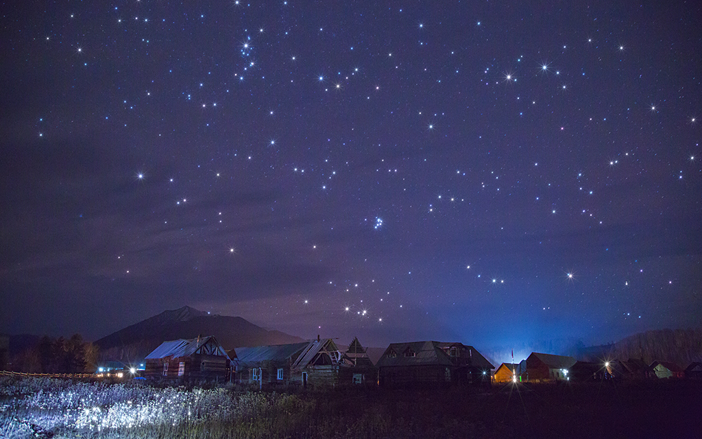 夜晚星空图片