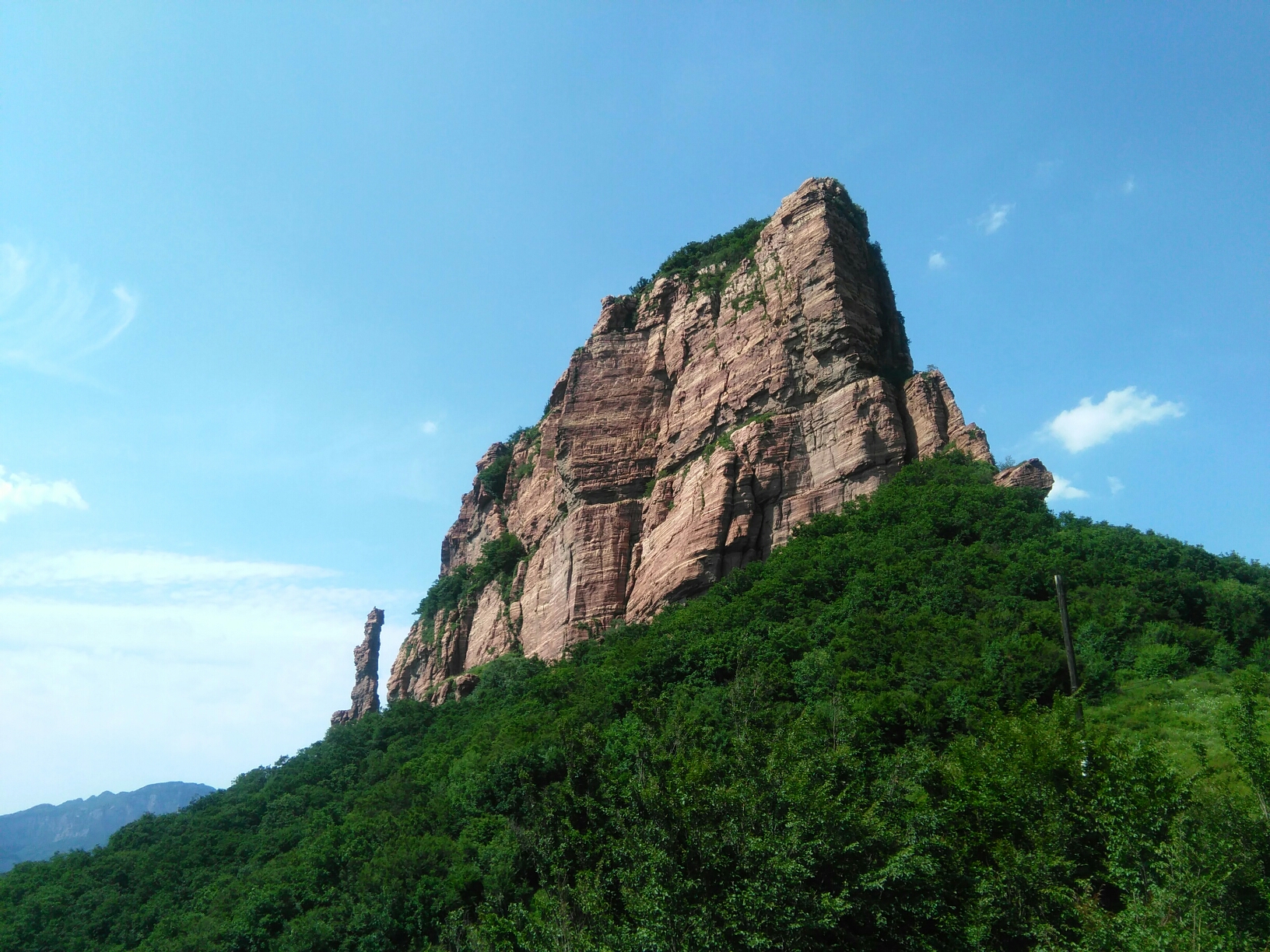 自驾游-石家庄嶂石岩之"九女峰景区"