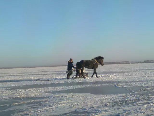 简谱查干湖_查干湖冬捕(3)