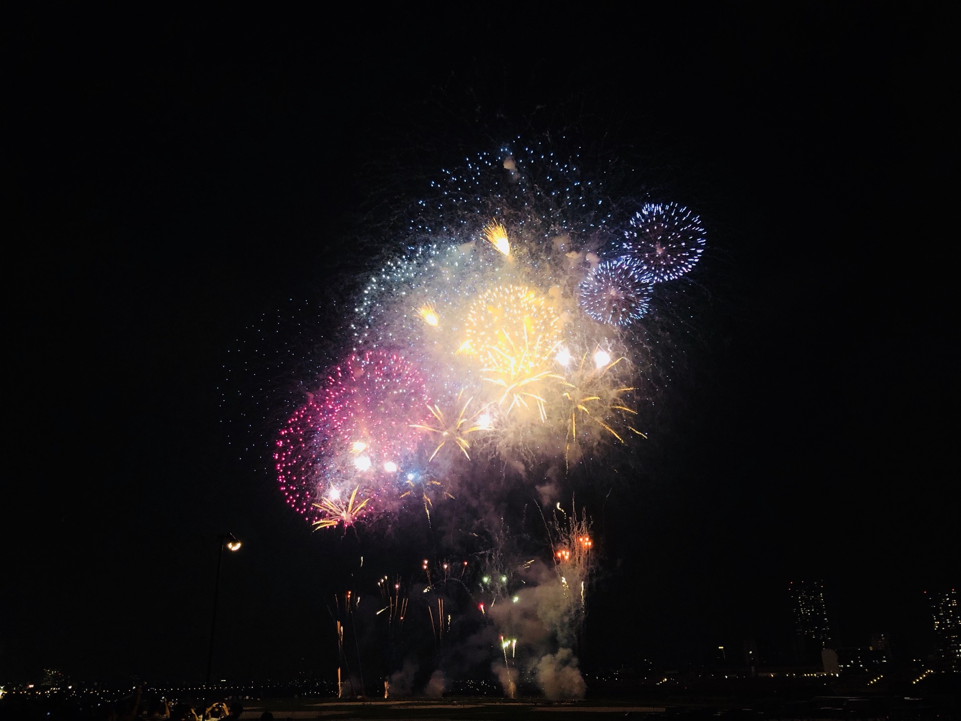 东京,夏日,烟花祭