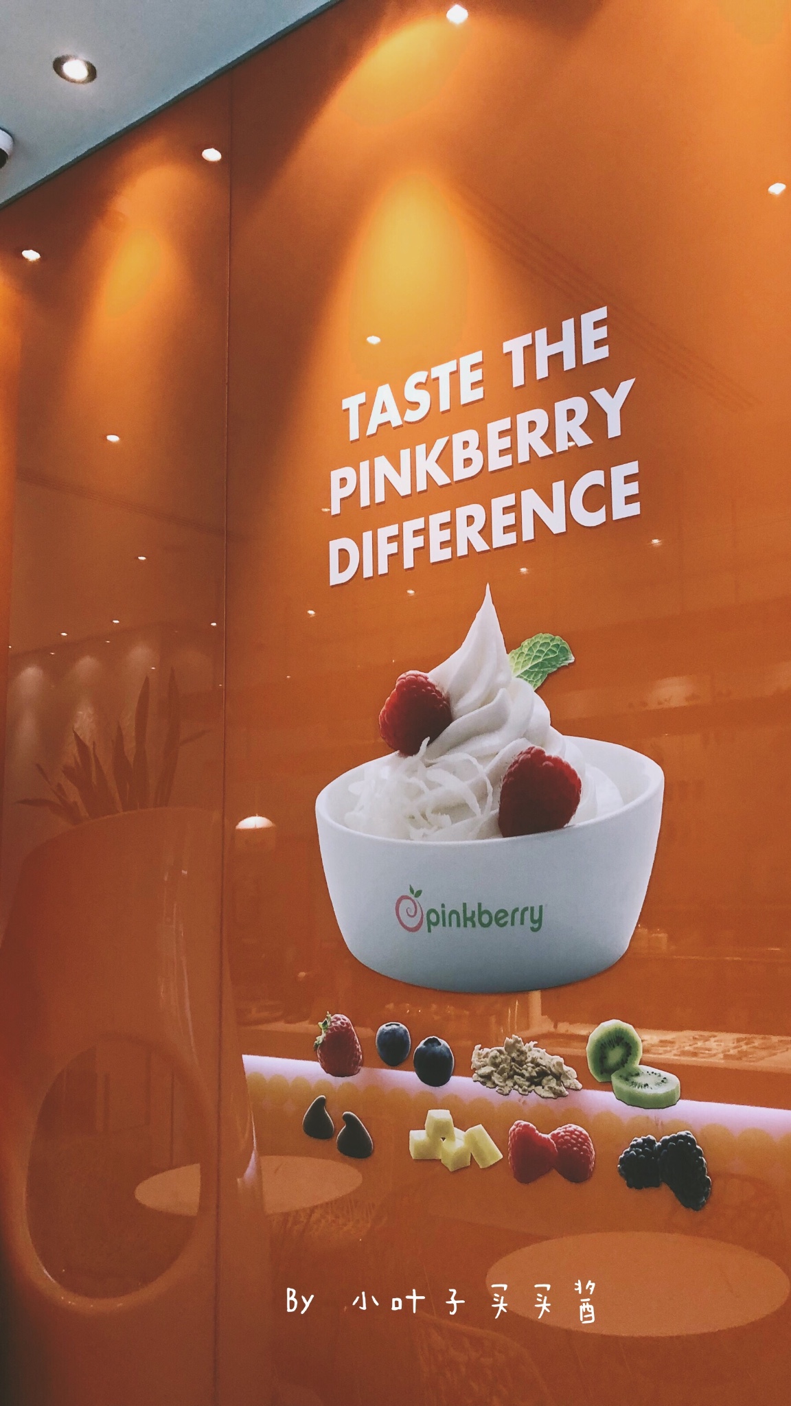 迪拜商场美食- 酸奶冰淇淋pinkberry,教你怎么点