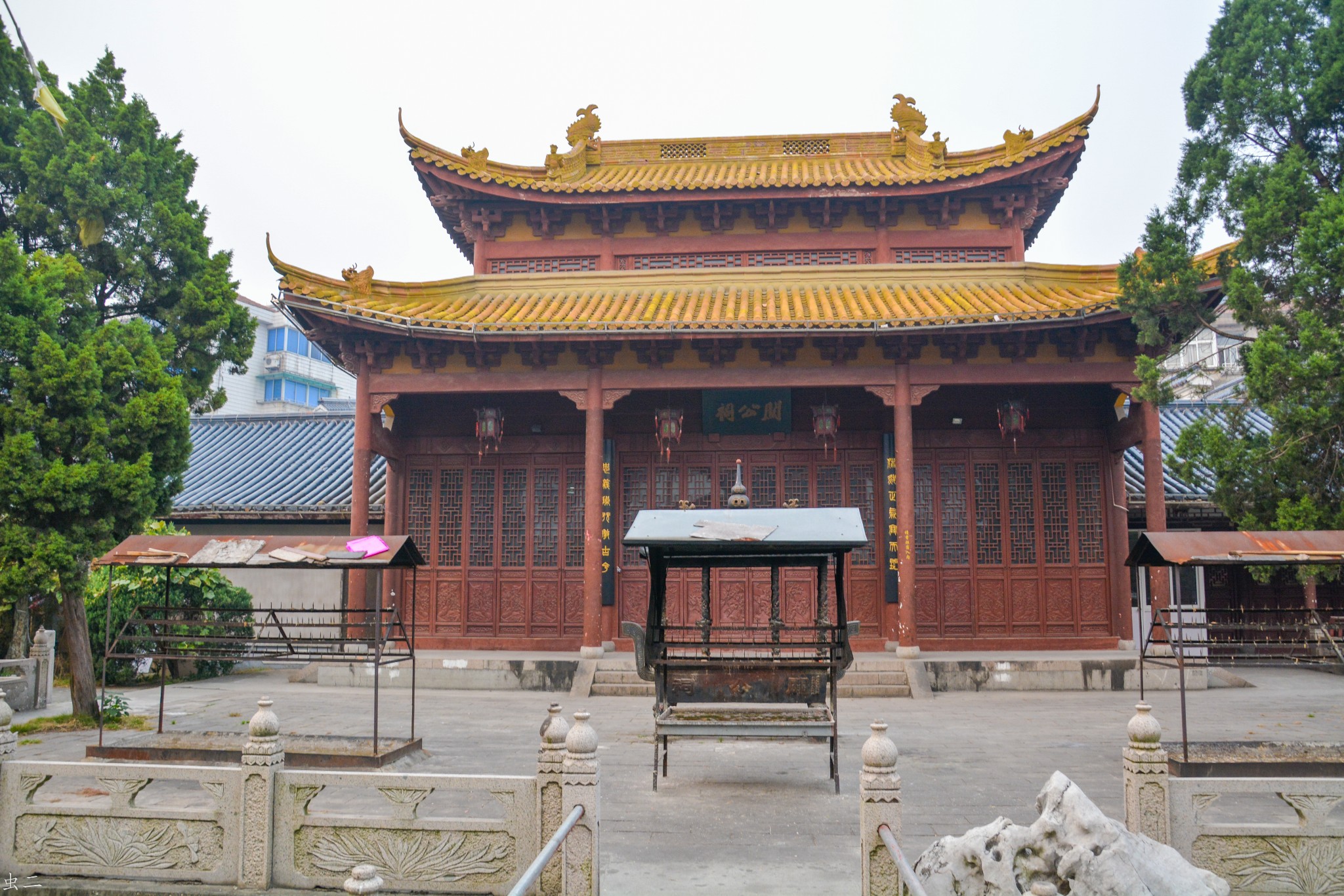 嘉兴平湖 关公祠 月老祠