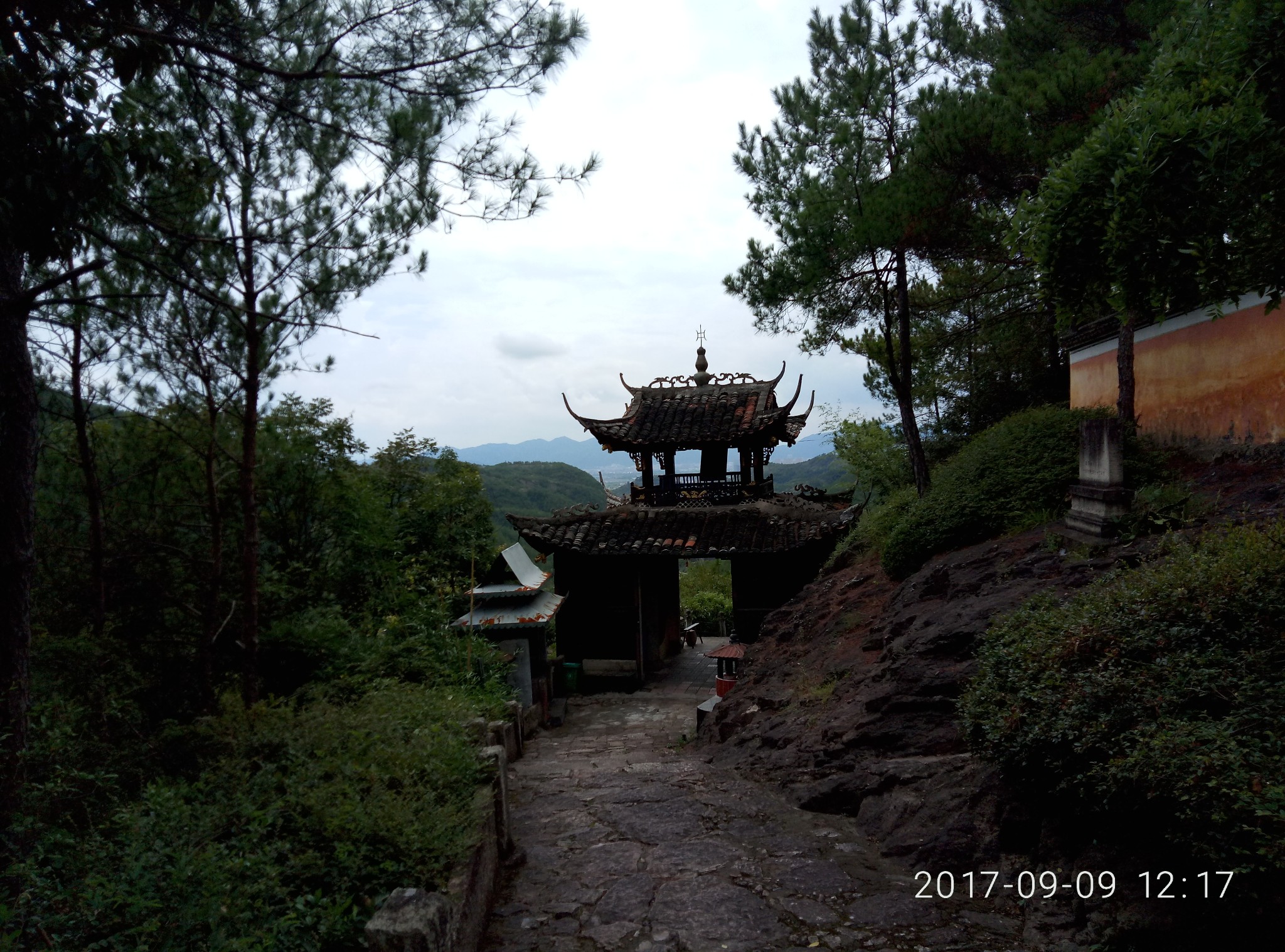 东阳社姆山 赤岸国际登山游步道双尖峰