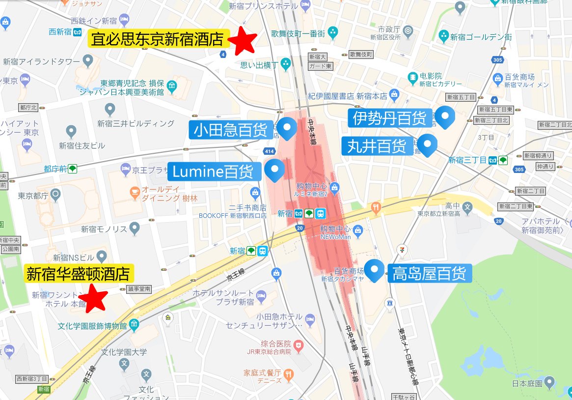 东京购物住哪里 这些酒店出门就能买买买 马蜂窝