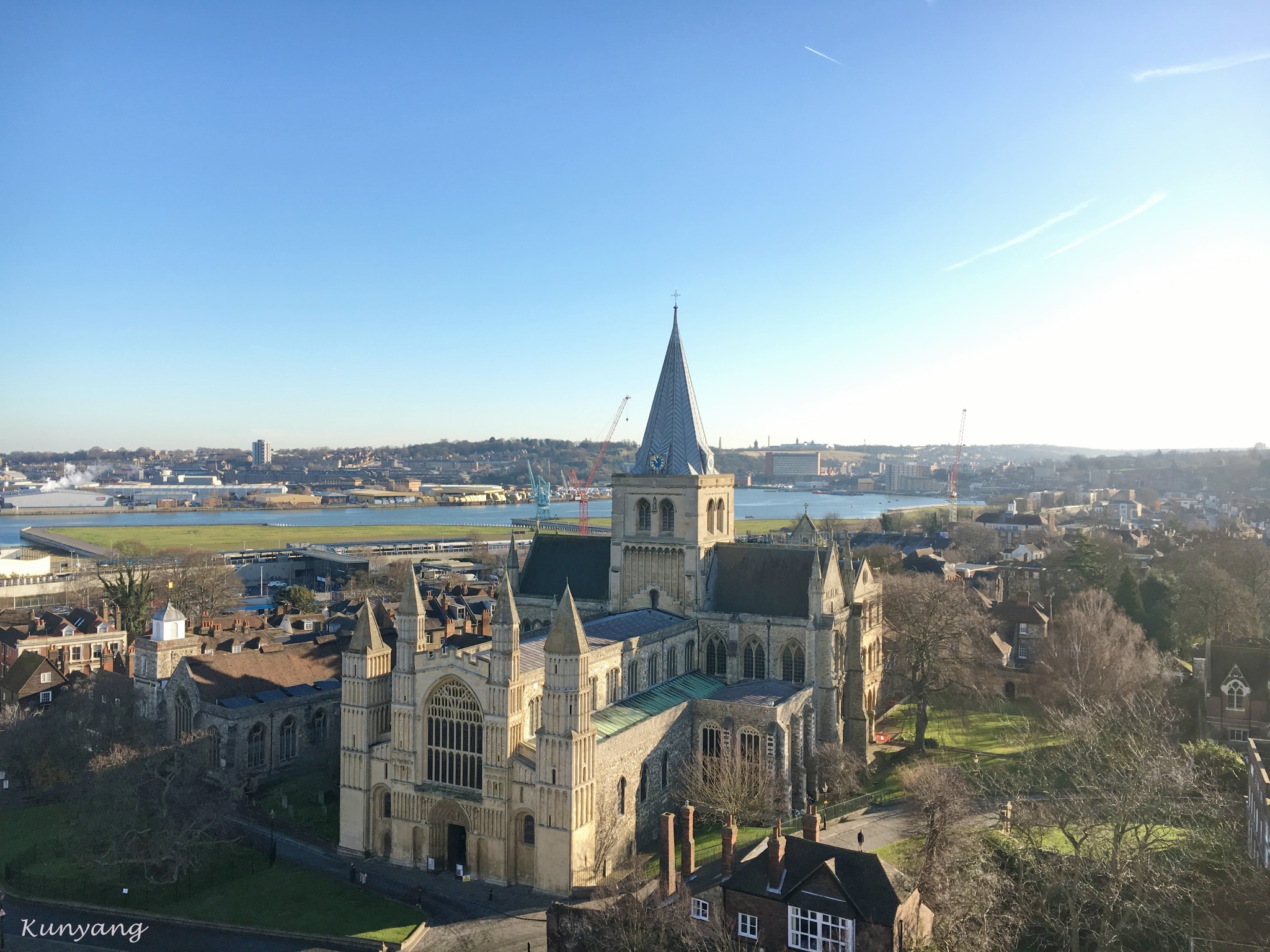 游记 英国 充满历史感的肯特郡小镇rochester