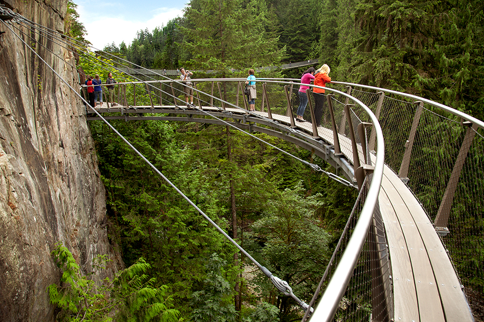 温哥华卡皮拉诺吊桥公园门票capilano suspension bridge(伟大的吊桥