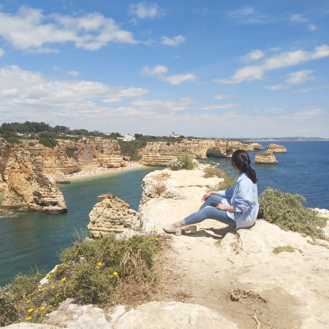 葡萄牙南部(algarve )一个被世界遗忘的小港湾