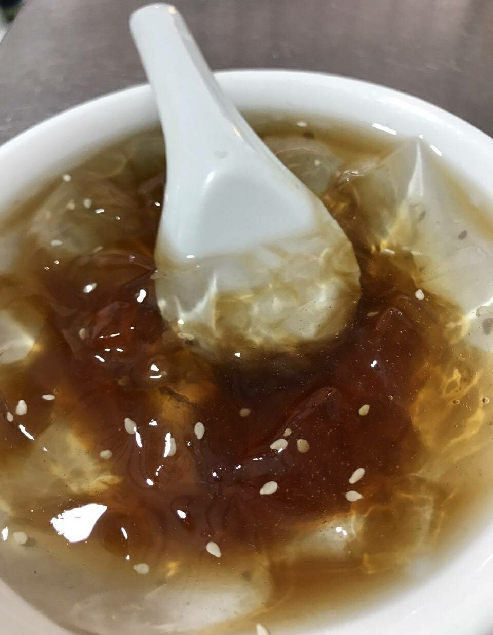 还可以再来碗木瓜水.