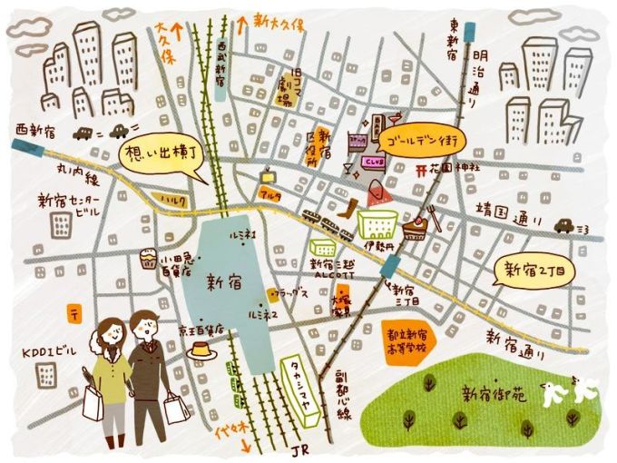 东京自由行住宿图鉴 | 一键纵览新宿指南图片