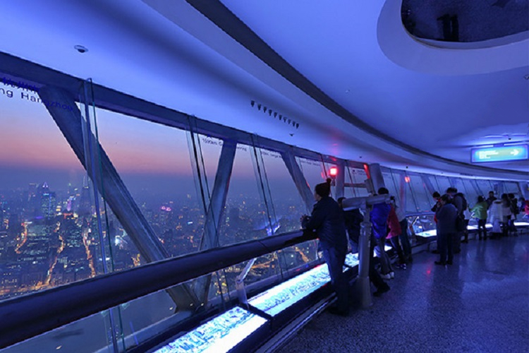 上海东方明珠广播电视塔门票(263米主观光层 259米全透明悬空观光廊