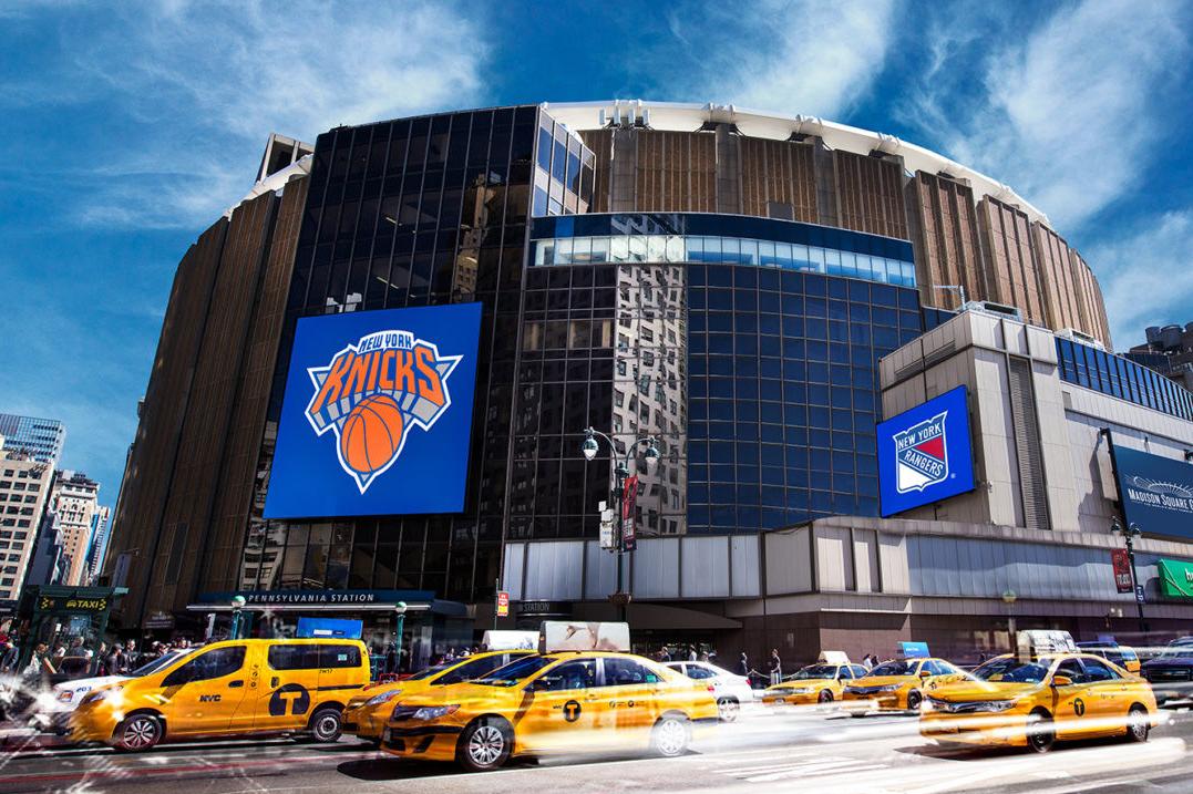 nba2018-2019纽约尼克斯队主场new york knicks季前赛/常规赛