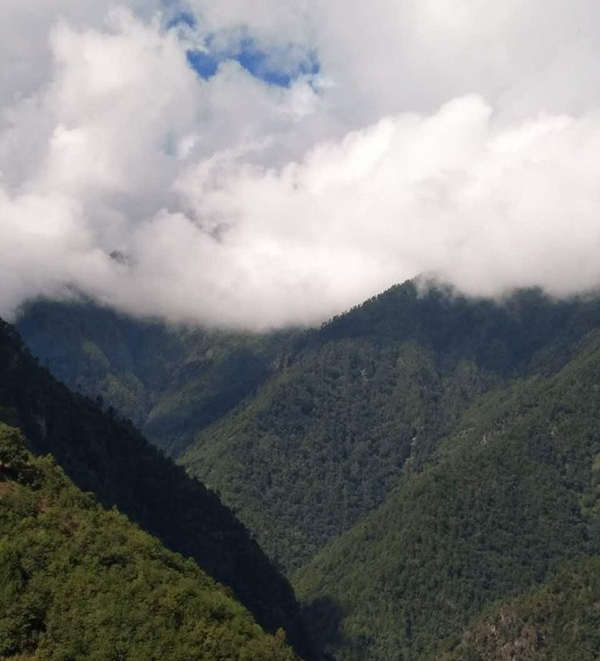 云南碧罗雪山老窝山徒步路线(德庆村 腊竹底)