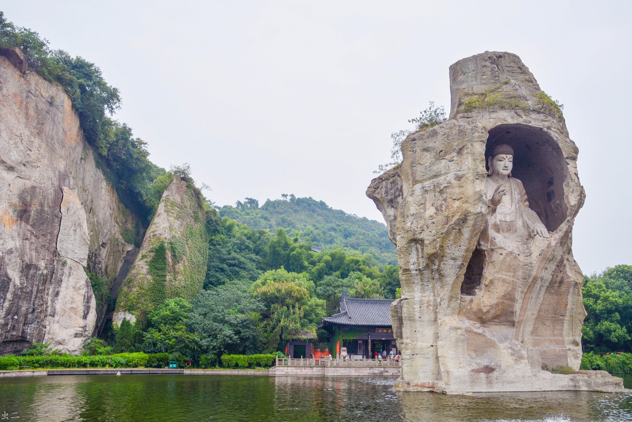 绍兴柯岩景区-5 柯岩 云骨 天工大佛 (国保4a)天下第一石始建于隋