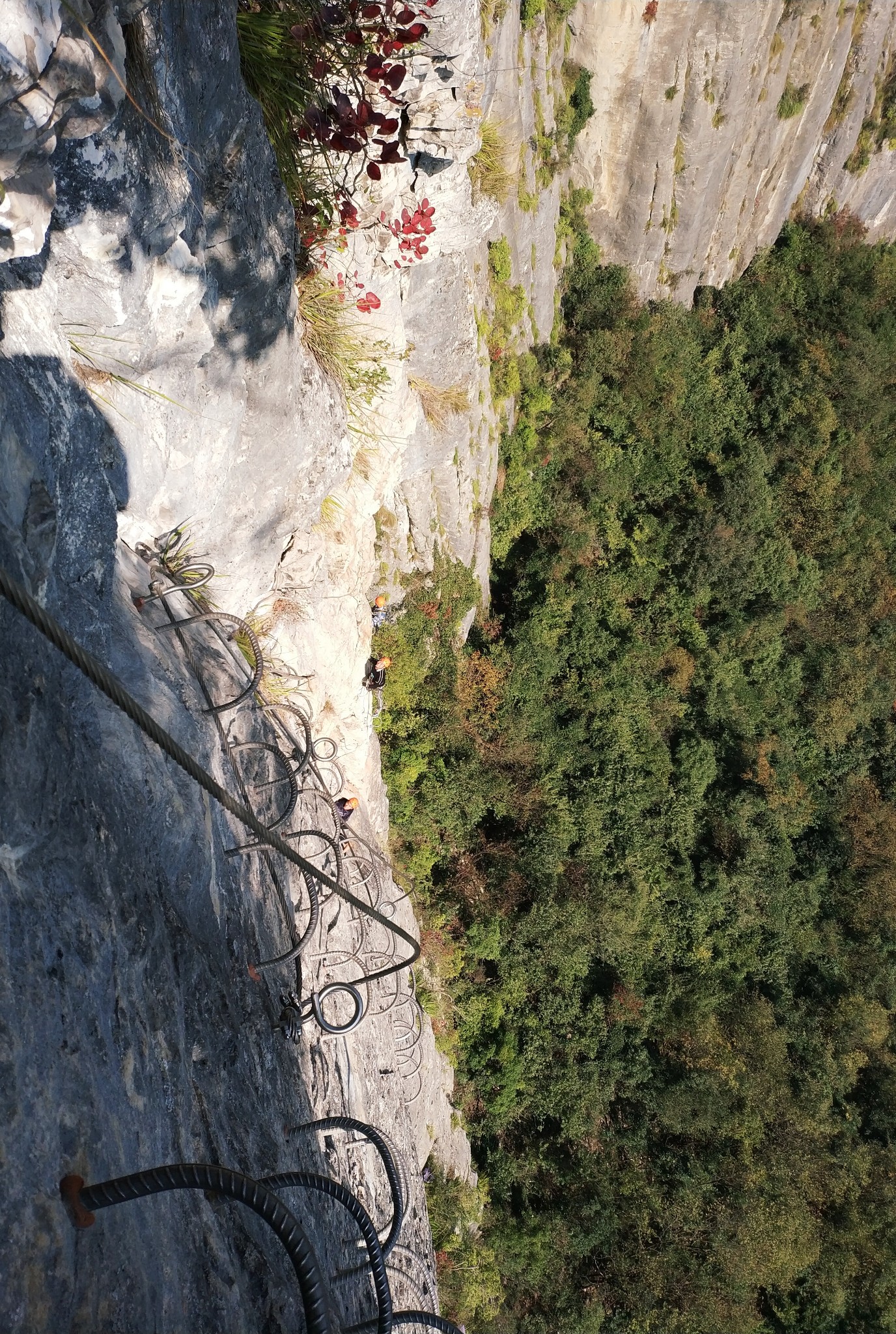 建始鸡公岭飞拉达户外攀岩基地让你颤抖的地方