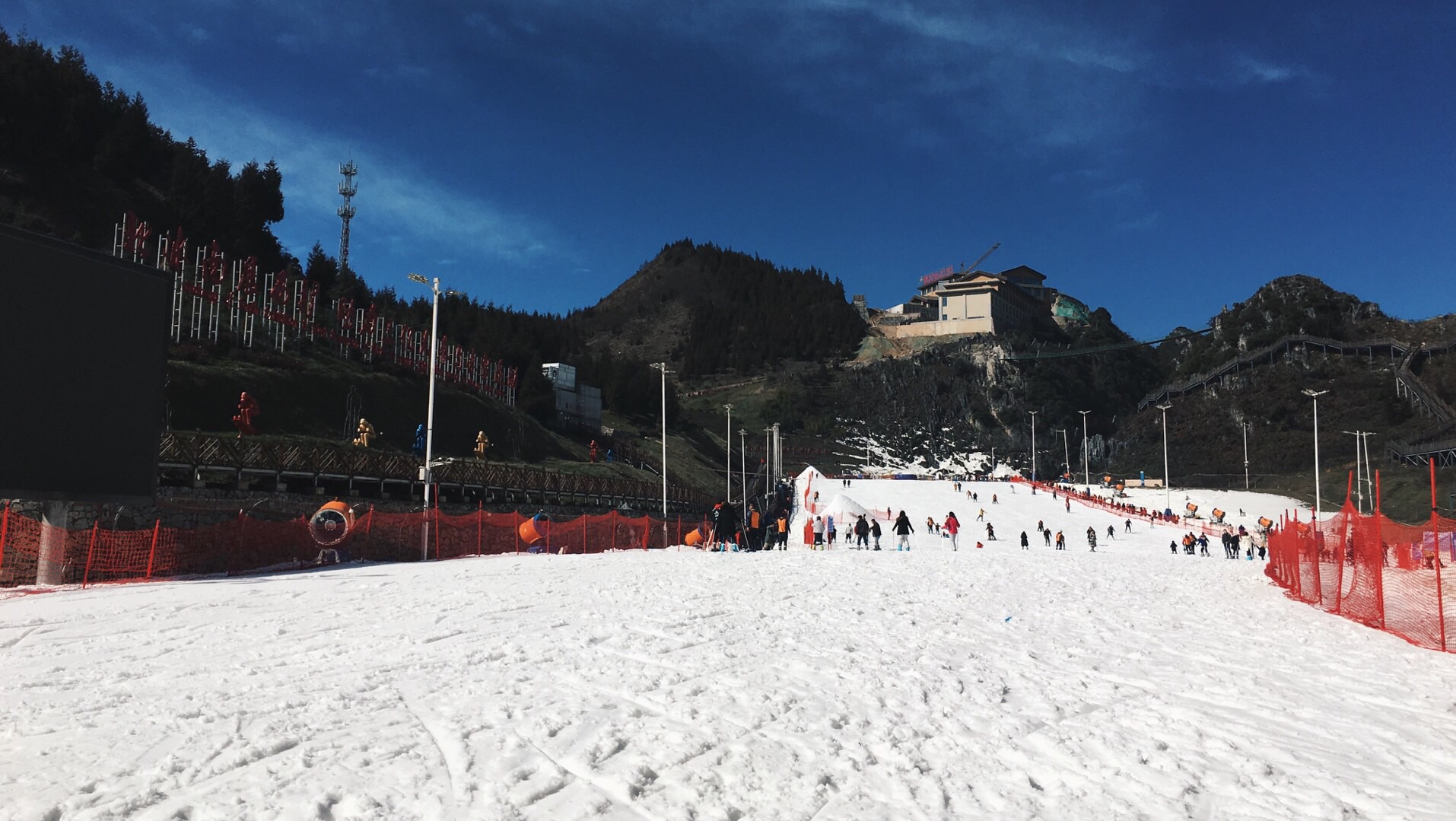 六盘水梅花山滑雪场【2019.01】两日游_游记