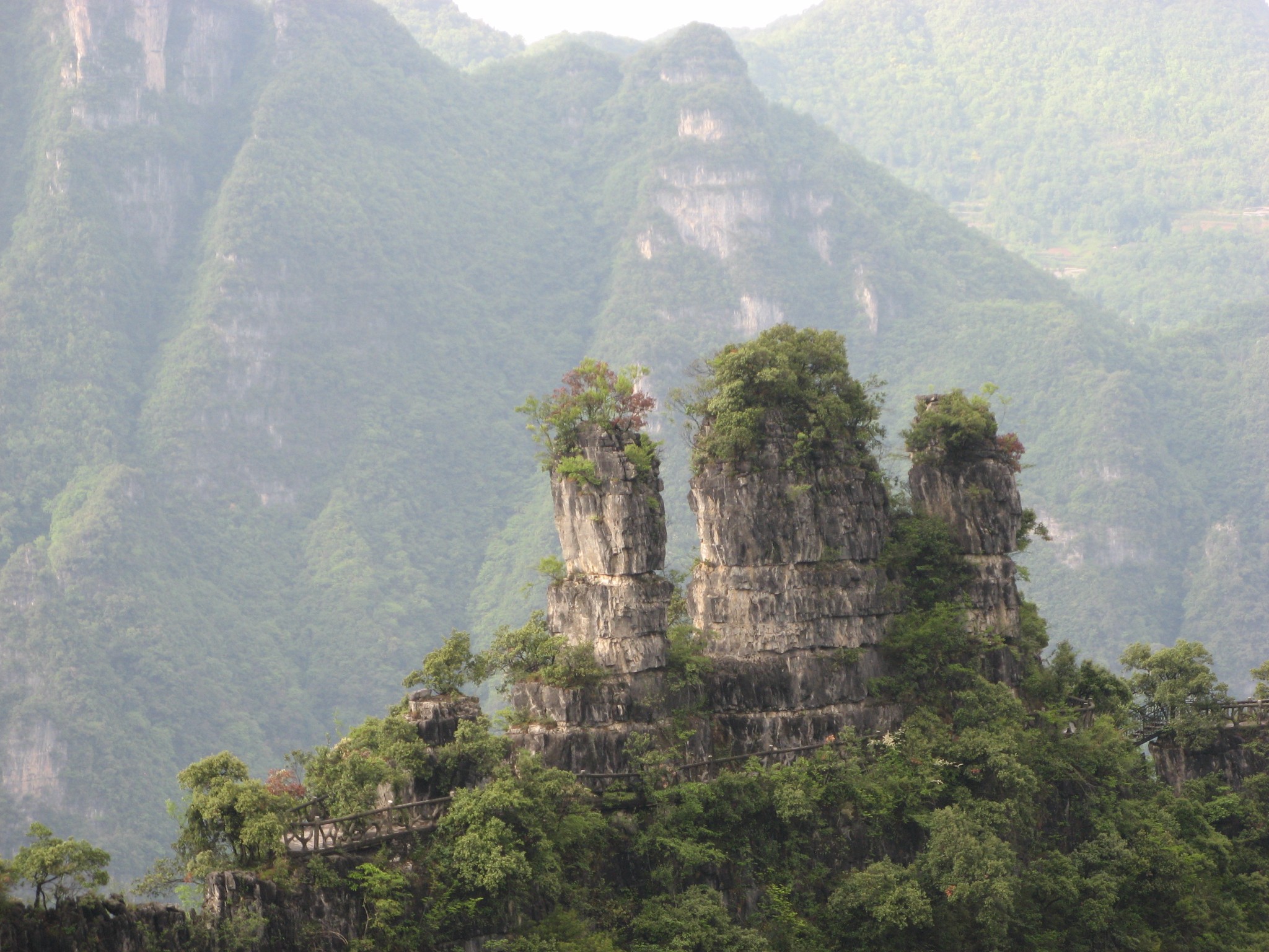 柴埠溪大峡谷风景区大湾口景区  