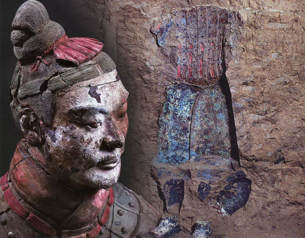 三星堆遗址出土铜人头像-三星堆与金沙：古蜀文明史上的高峰-图片