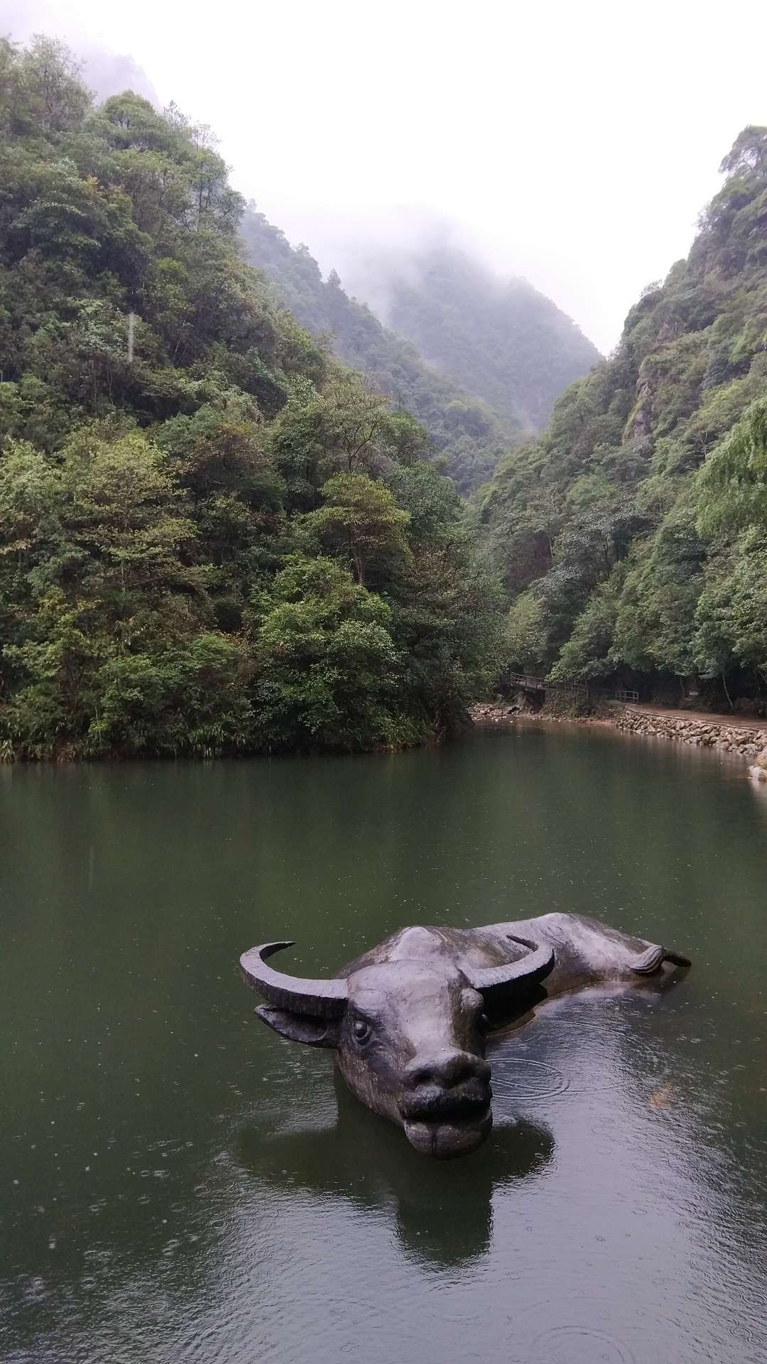 江南华清池,浙中桃花源之武义篇——唐风温泉 雨中牛头山