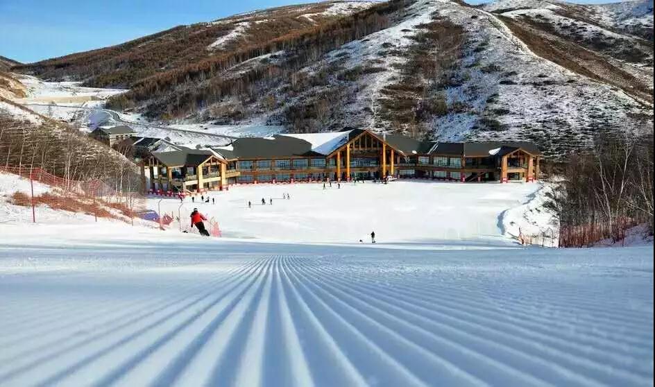 云顶滑雪场开板首滑三天三晚住宿云顶大酒店(银装素裹