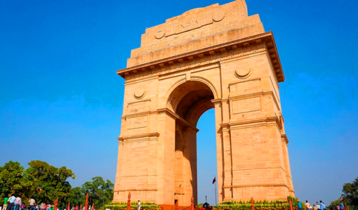 德里总统府 rashtrapati bhavan (外观)总统府是印度的地标建筑之一
