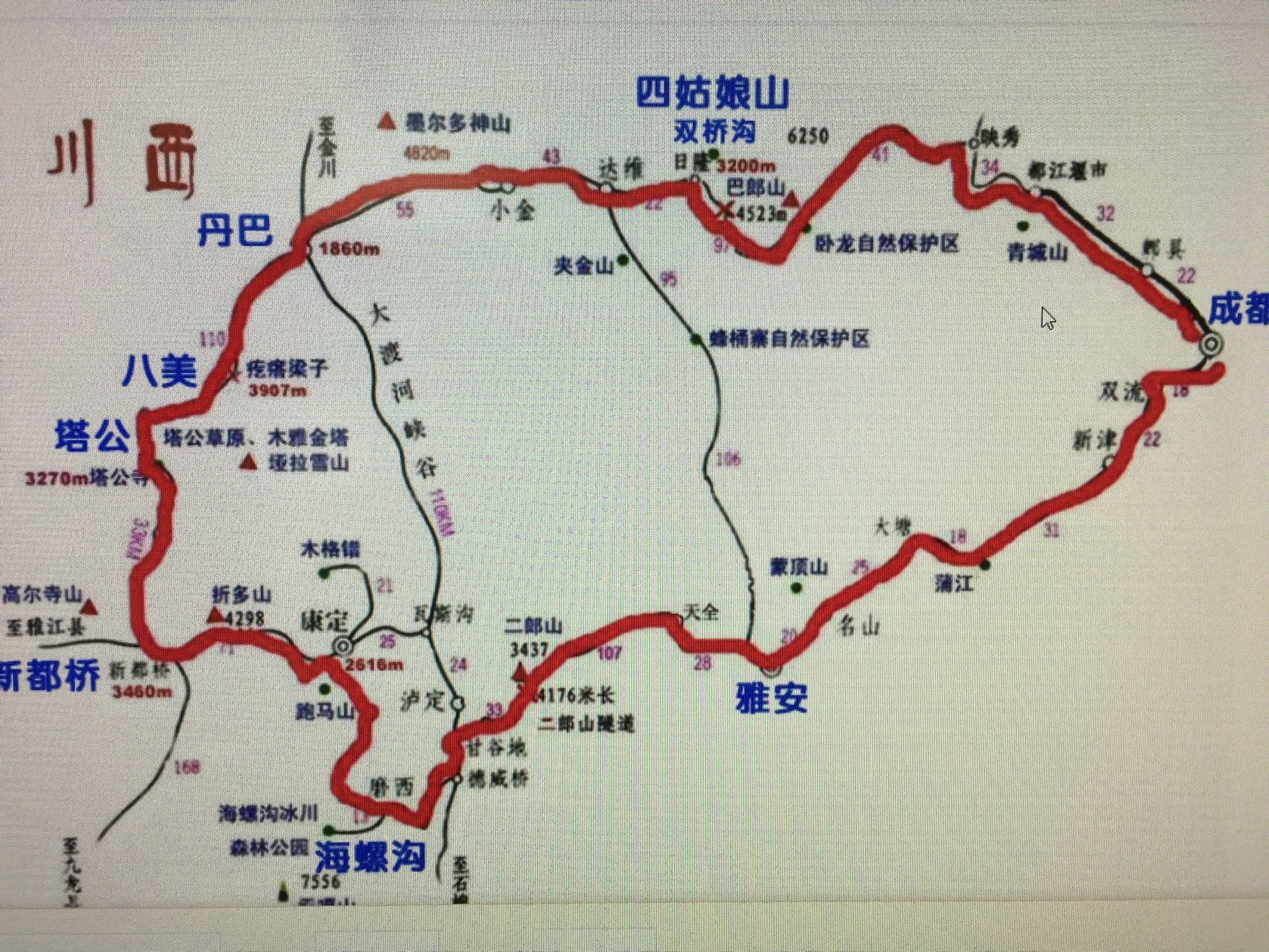 成都 川西小环线――痛苦与享受并存的旅行,川西旅游