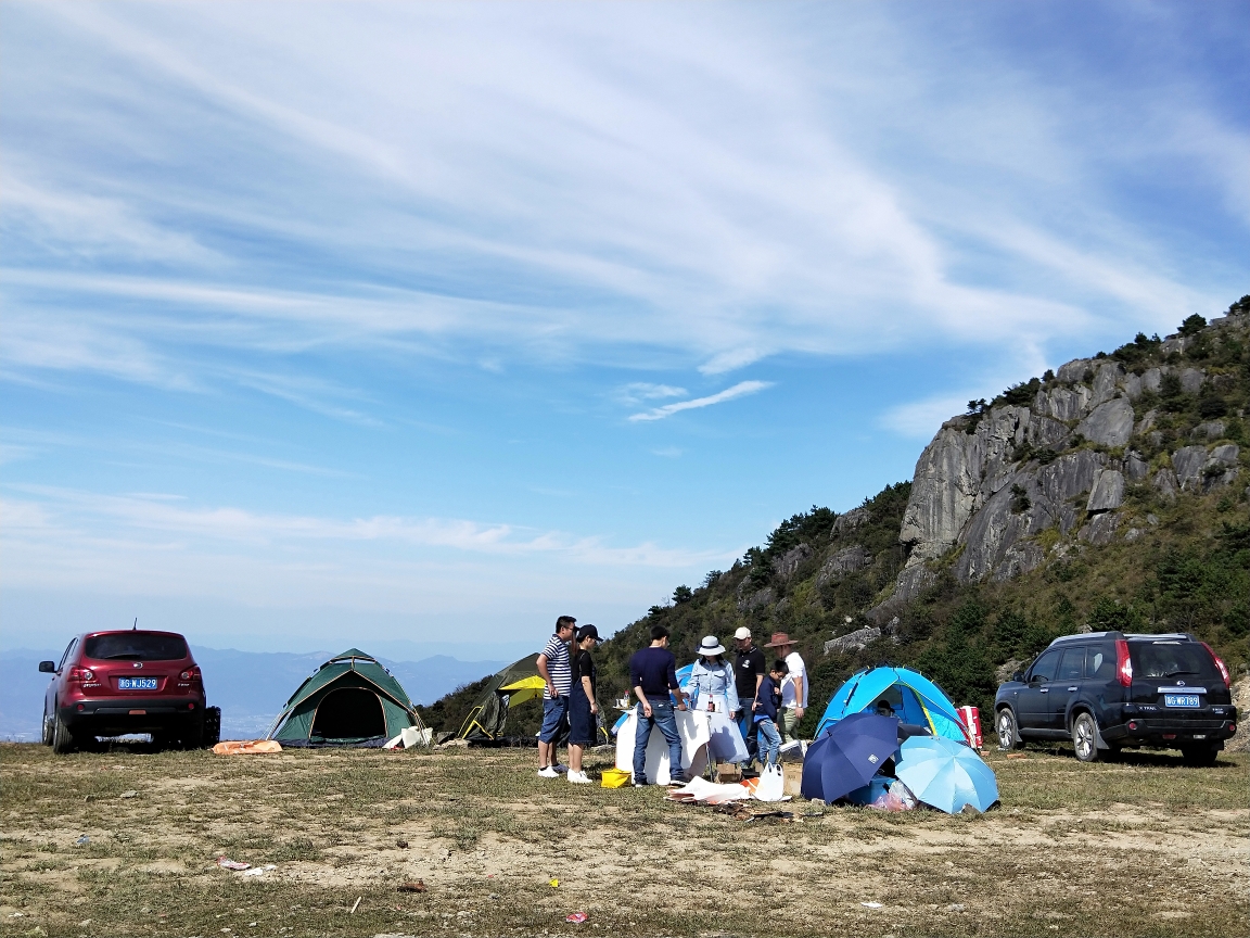 台州括苍山露营 烧烤 星空 完美 2018.10