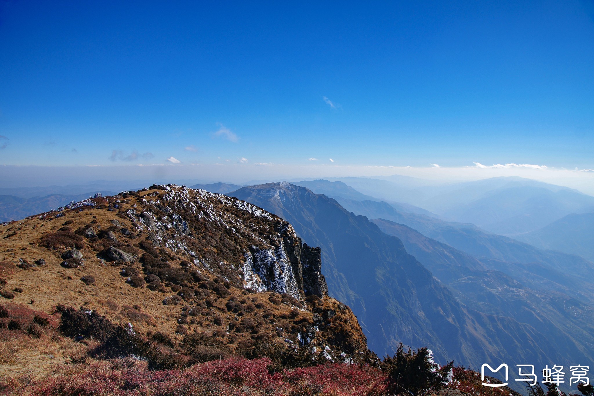 登顶乌蒙山脉最高峰大牯牛