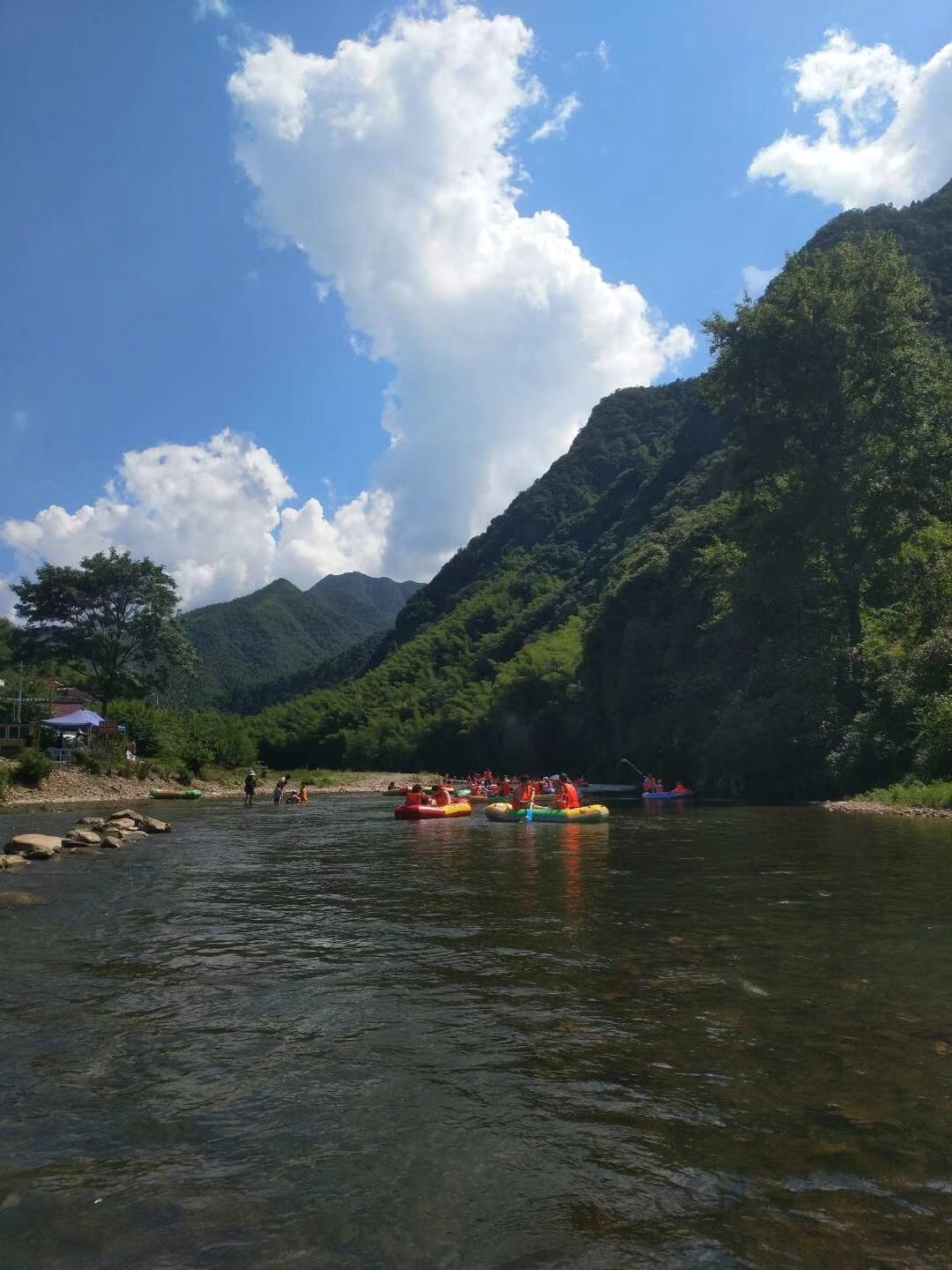 泾县月亮湾皮筏艇漂流 皖南川藏线,旅游攻略 马蜂窝