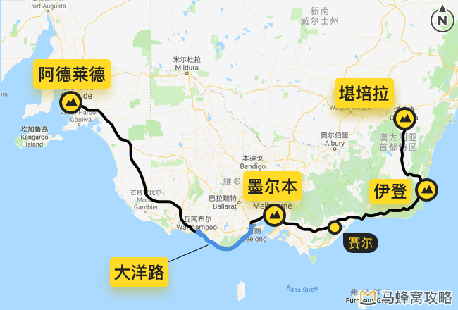               :堪培拉   墨尔本