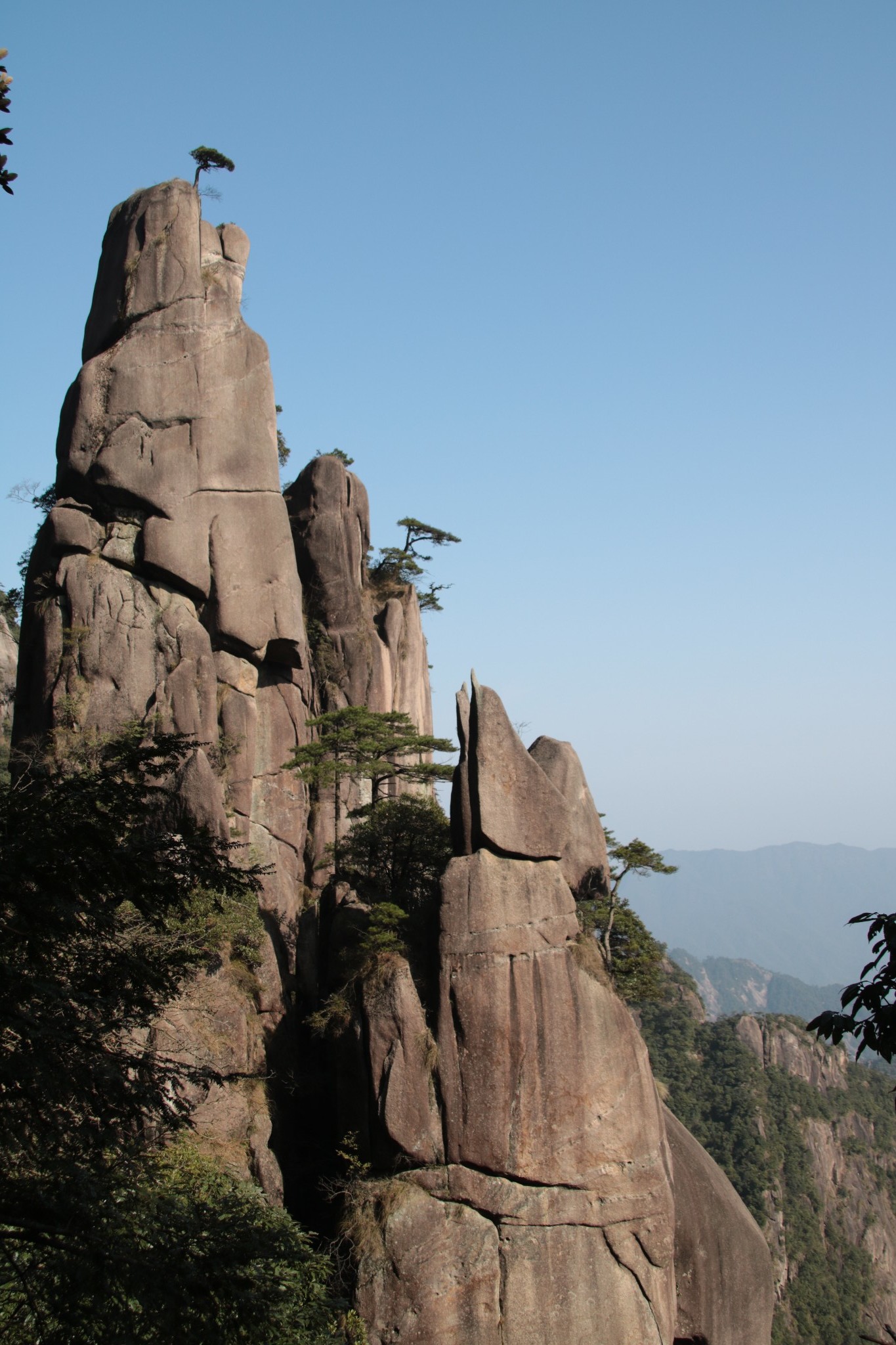三清山春秋两季观感