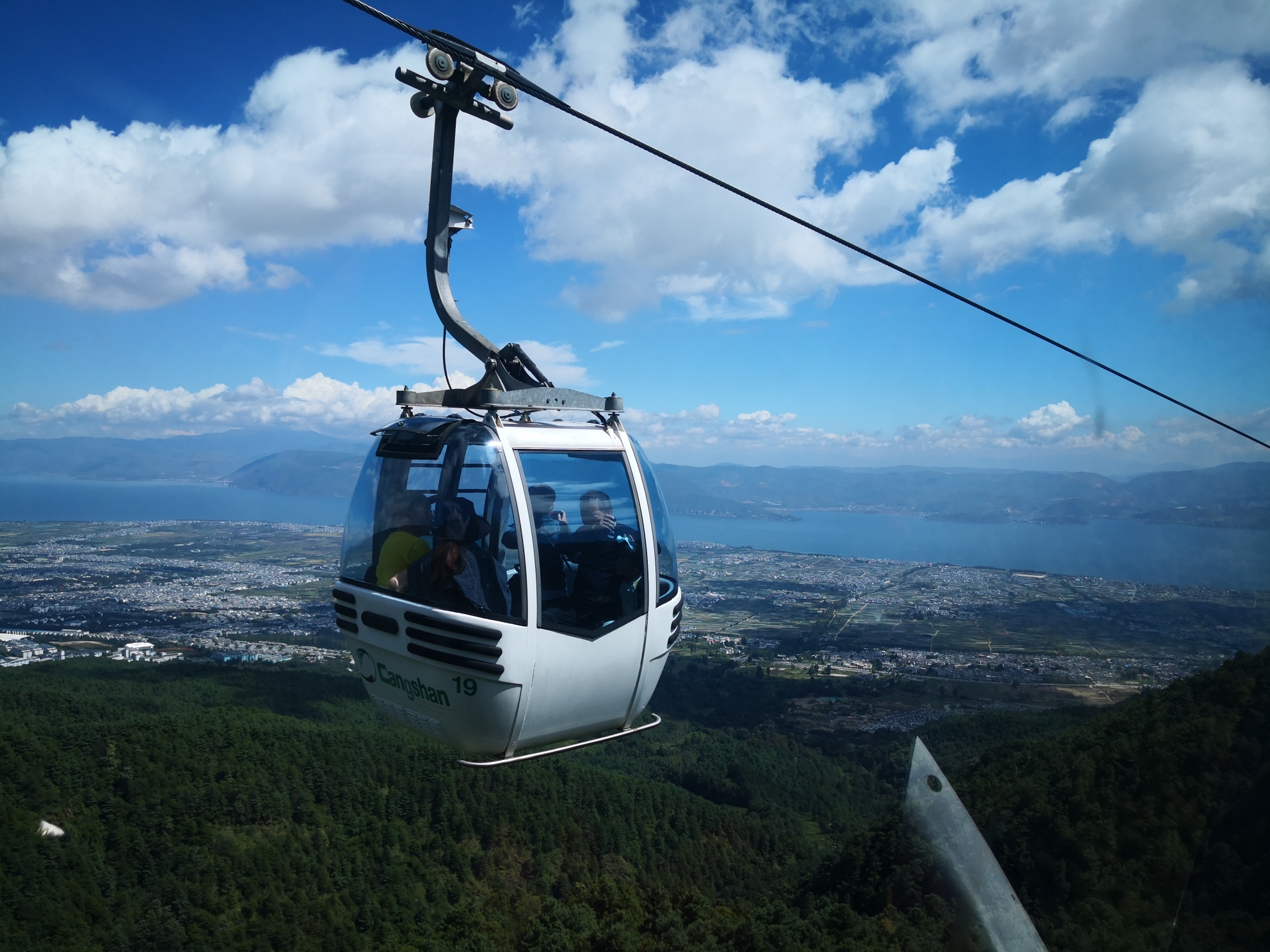 苍山景区-苍山感通索道