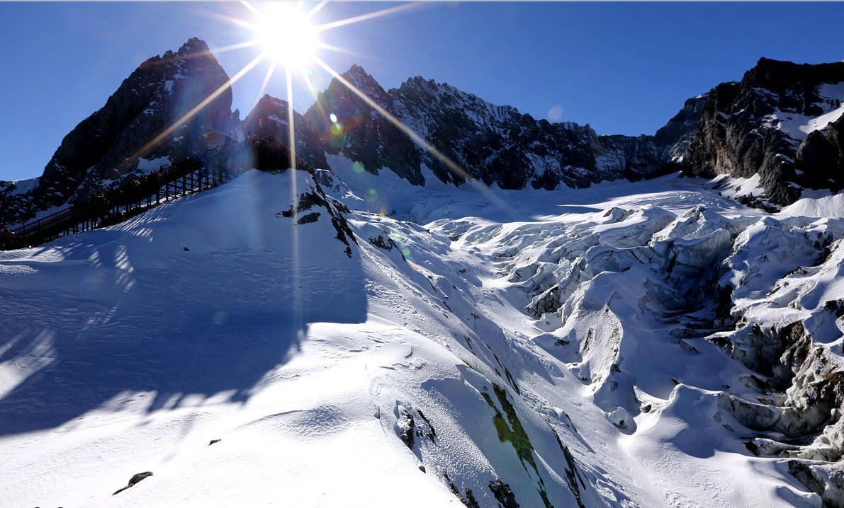 【免查古维】丽江必玩景点 玉龙雪山蓝月谷 冰川公园大索道 牦牛坪中