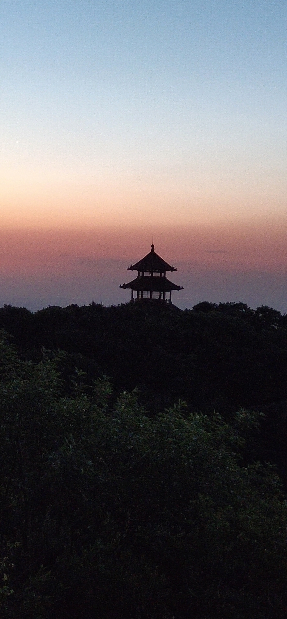 五岳之嵩山日出