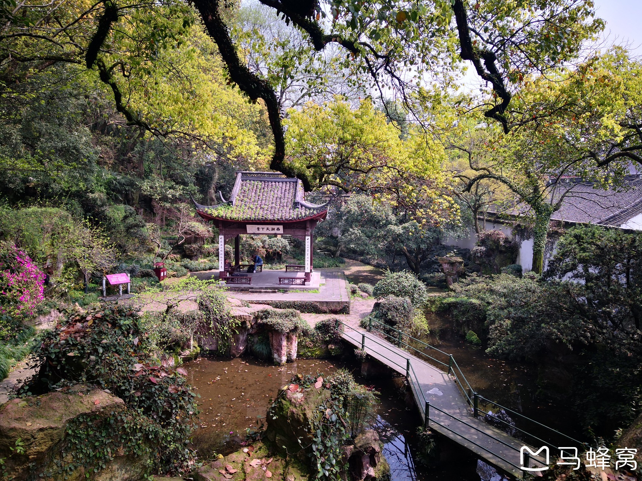 杭州西湖孤山中山公园内的"西湖天下景"----游遍杭州西湖