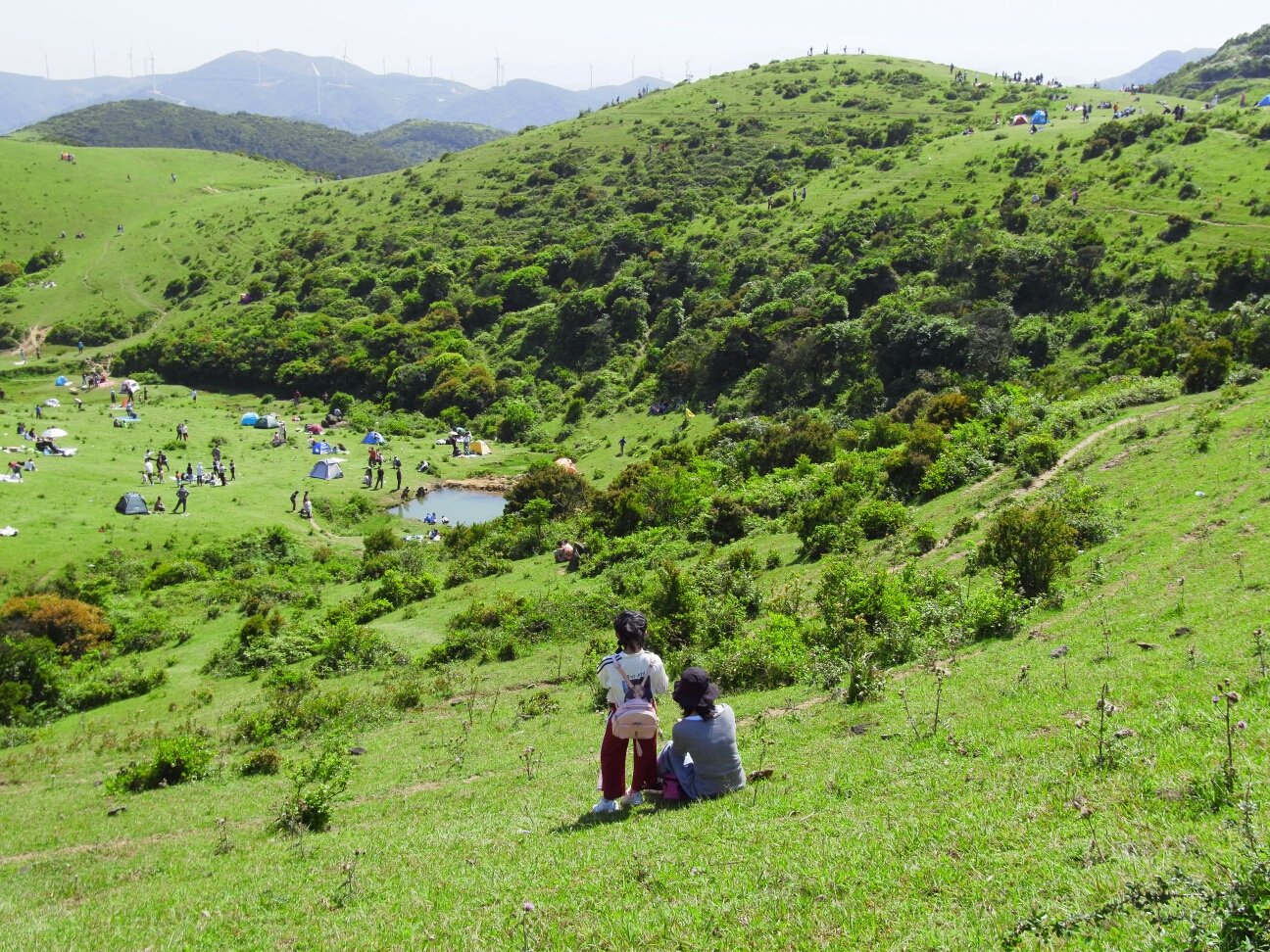 福清大姆山–没有骏马的草原