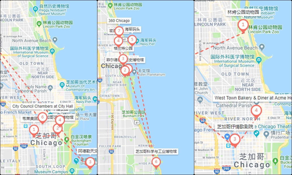 家庭亲子/学生穷游/白领休闲的芝加哥3日完美行程安排
